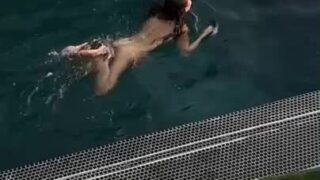 Anna Malygon Onlyfans Leaked – Nude in the pool – Naked Video